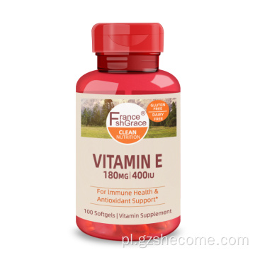 witamina immunologiczna i przeciwutleniacza witamina E Softgels